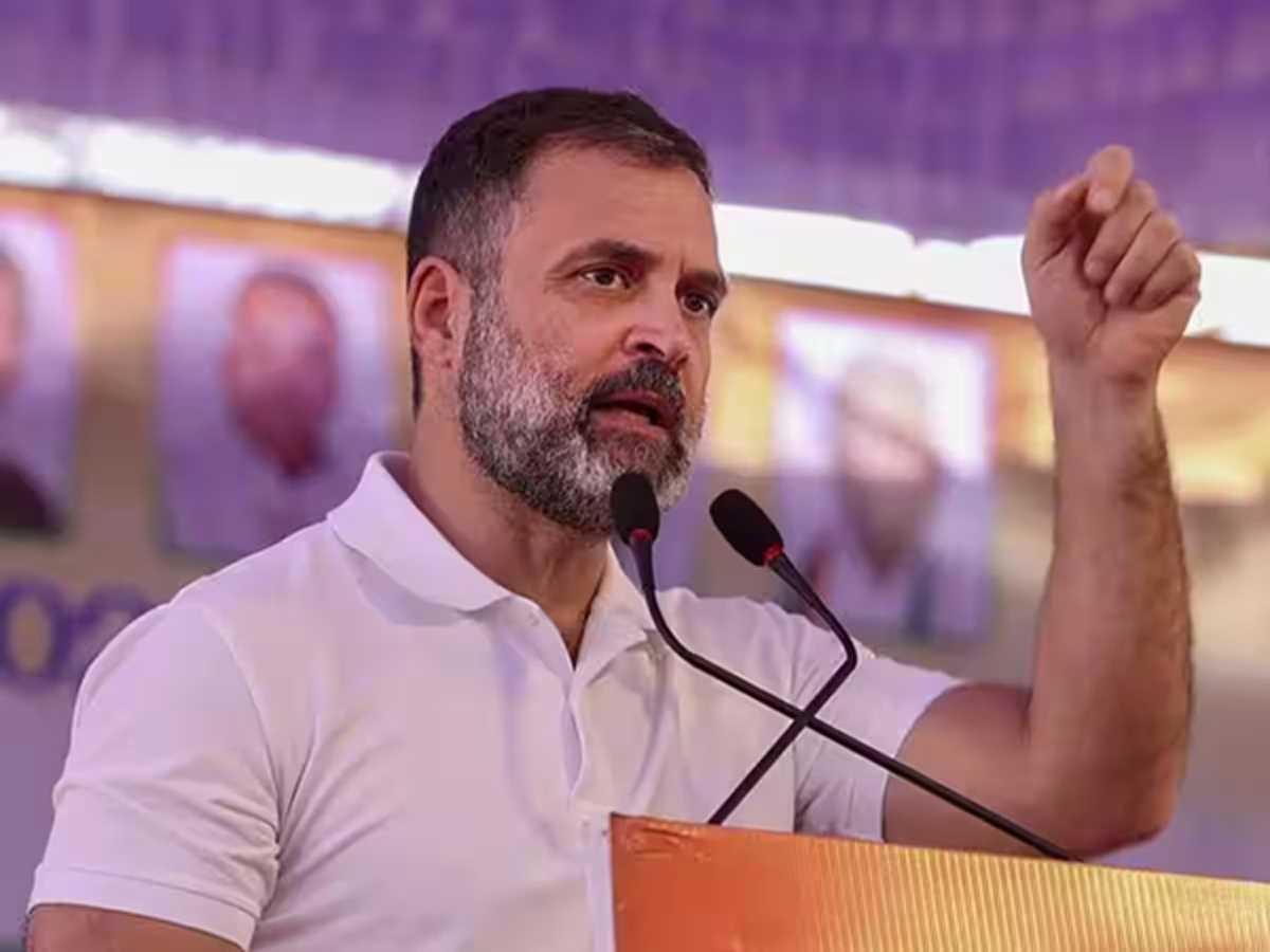 राहुल गांधी आज हैदराबाद में मेनिफेस्टो लॉन्च मेगा रैली को करेंगे संबोधित राहुल गांधी आज हैदराबाद में मेनिफेस्टो लॉन्च मेगा रैली को करेंगे संबोधित